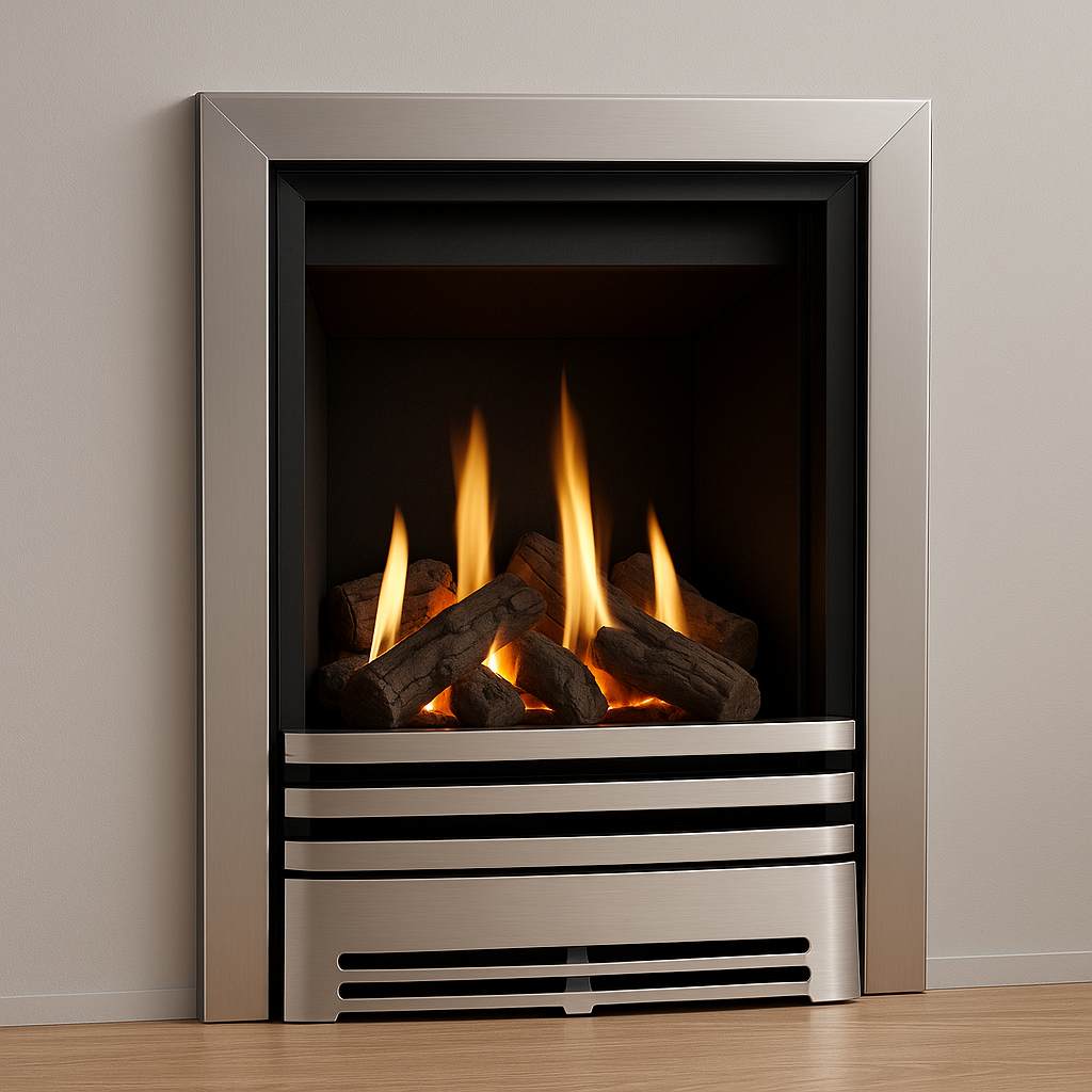 Flueless gas fires